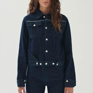 ALOHAS Dark Blue Jean Jacket
